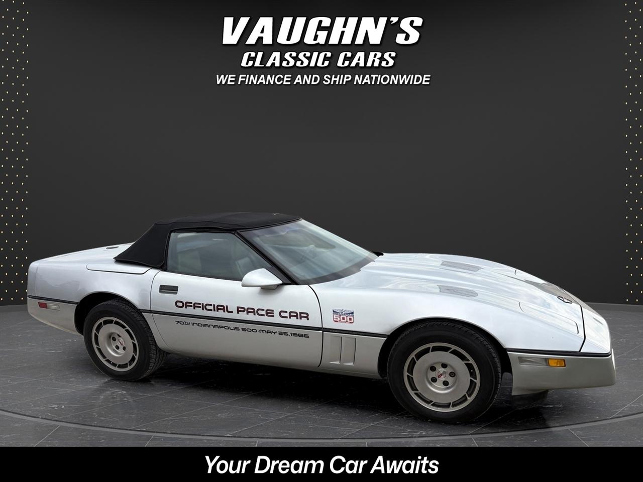 1986 Chevrolet Corvette Indy Pace Car