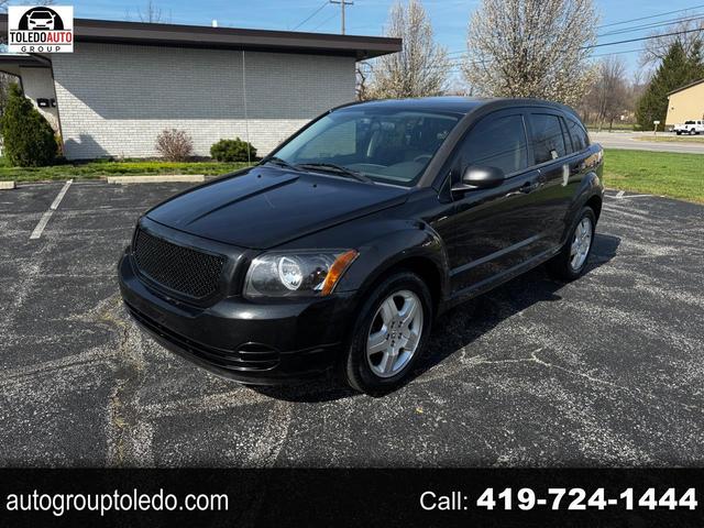 Black 2009 Dodge Caliber SXT FWD Hatchback Front-Wheel Drive 5-Speed Manual