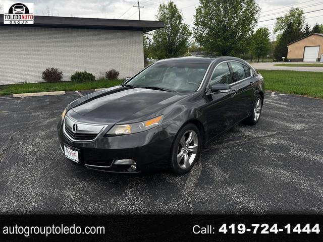 Gray 2014 Acura TL SH-AWD with Technology Package Sedan All-Wheel Drive Automatic