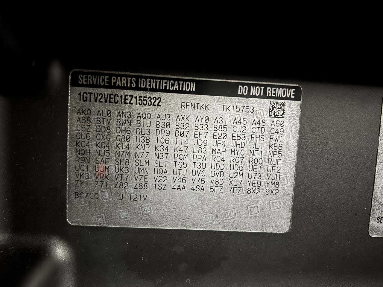 GMC Sierra 1500 SLT Ext. Cab 4WD 2014