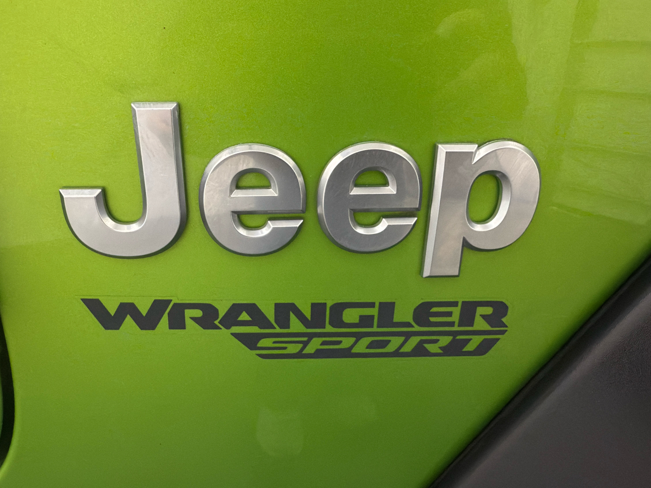 Jeep Wrangler Sport 4WD 2018