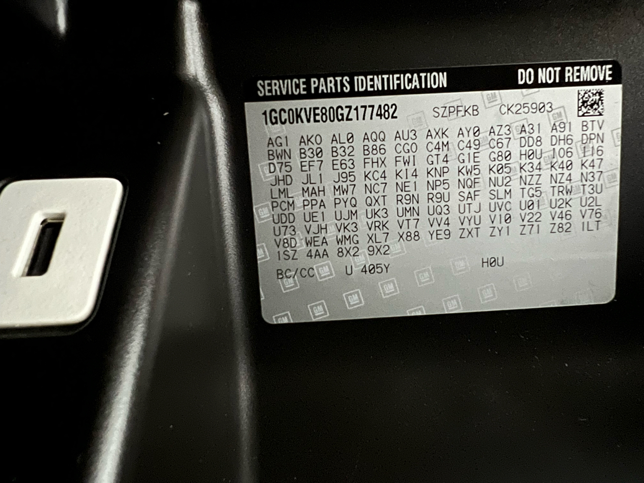 Chevrolet Silverado 2500HD Work Truck Long Box 4WD 2016