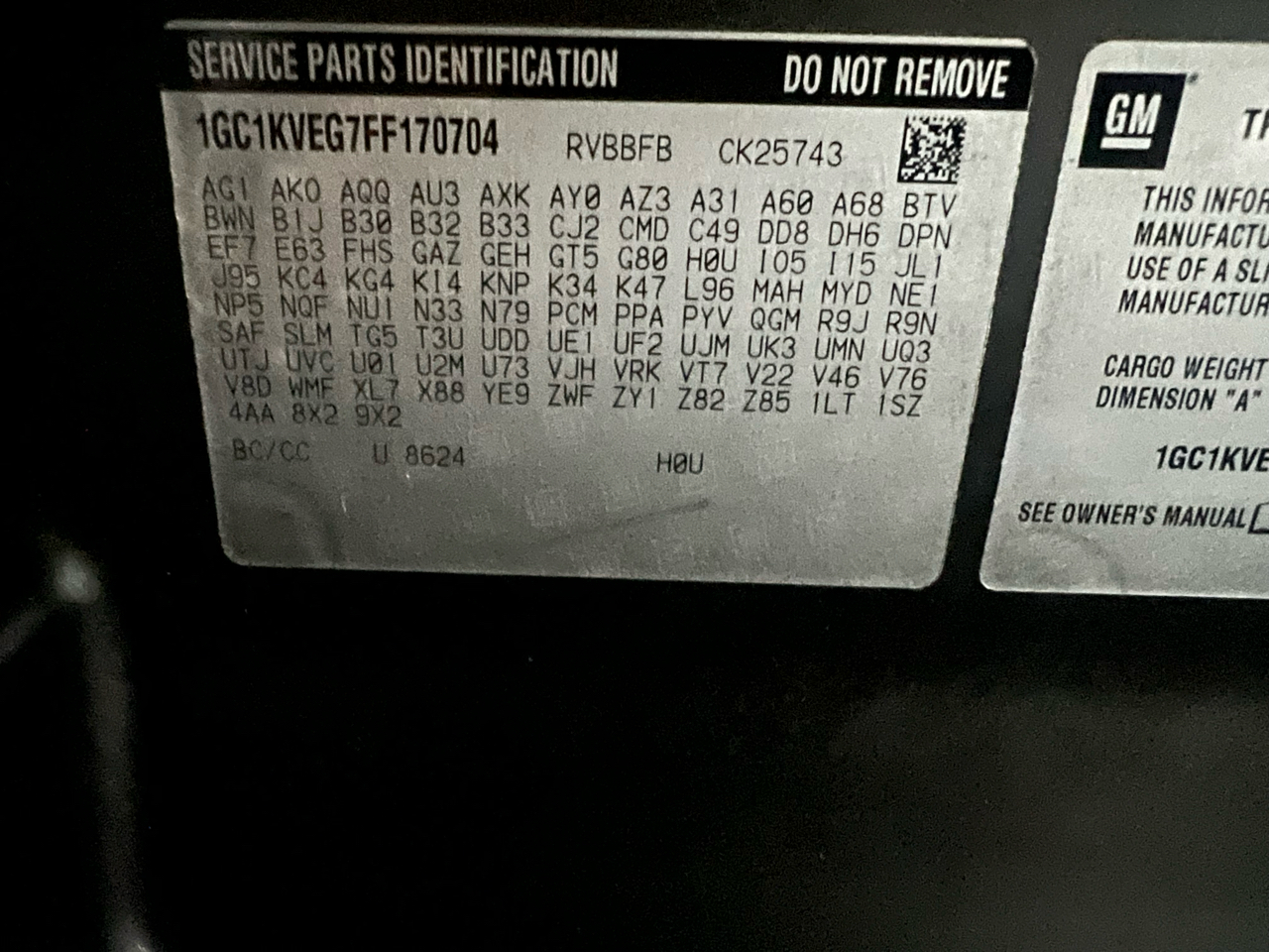 Chevrolet Silverado 2500HD LT Crew Cab Long Box 4WD 2015