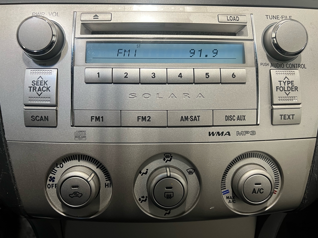 Toyota Camry Solara Sport Convertible 2008