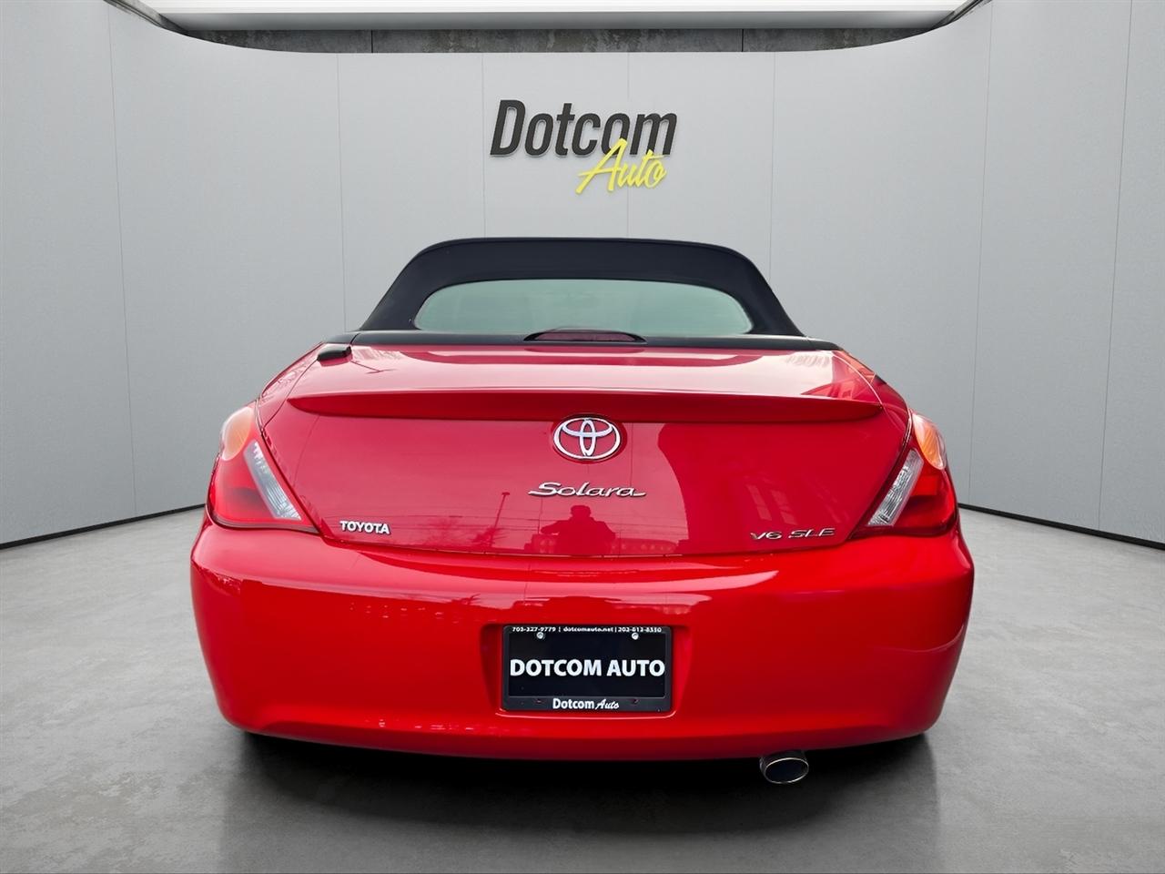 Toyota Camry Solara SE Convertible 2005