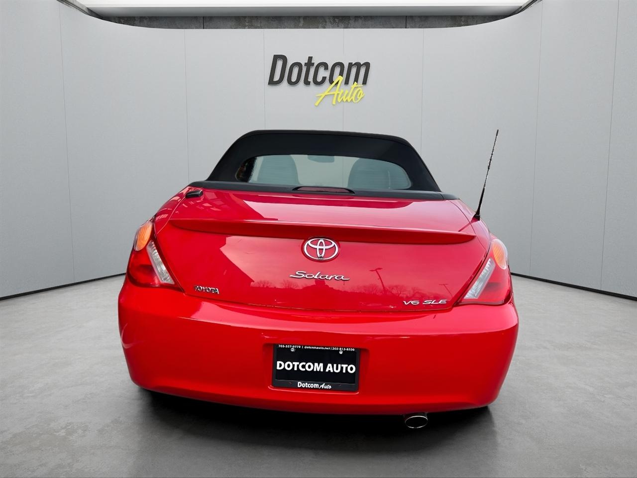 Toyota Camry Solara SE Convertible 2005