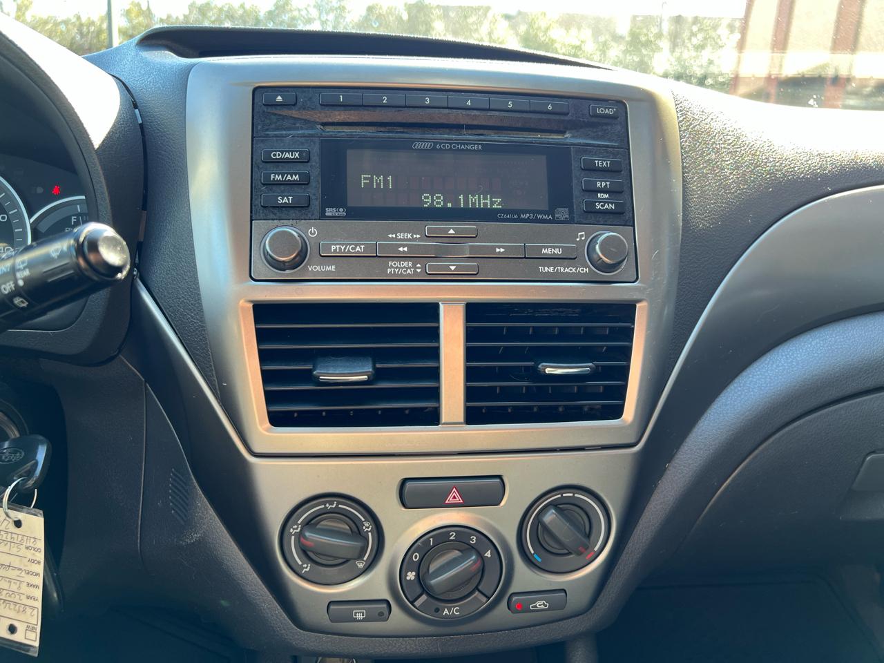 Subaru Impreza 2.5i 5-door 2008