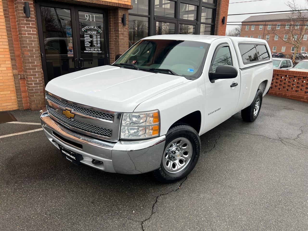 Chevrolet Silverado 1500 Work Truck Long Box 4WD 2013