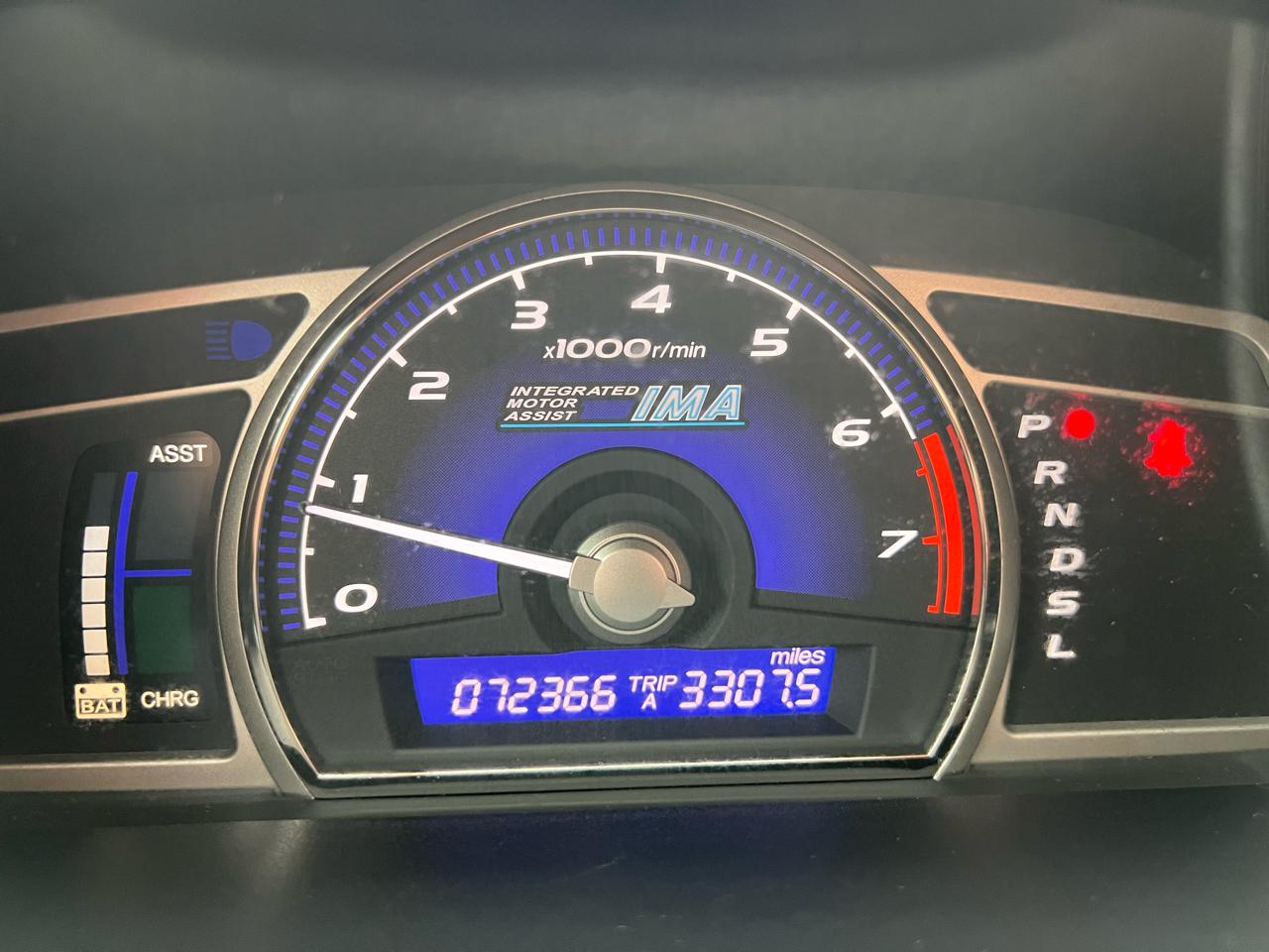 Honda Civic Hybrid CVT AT-PZEV 2010