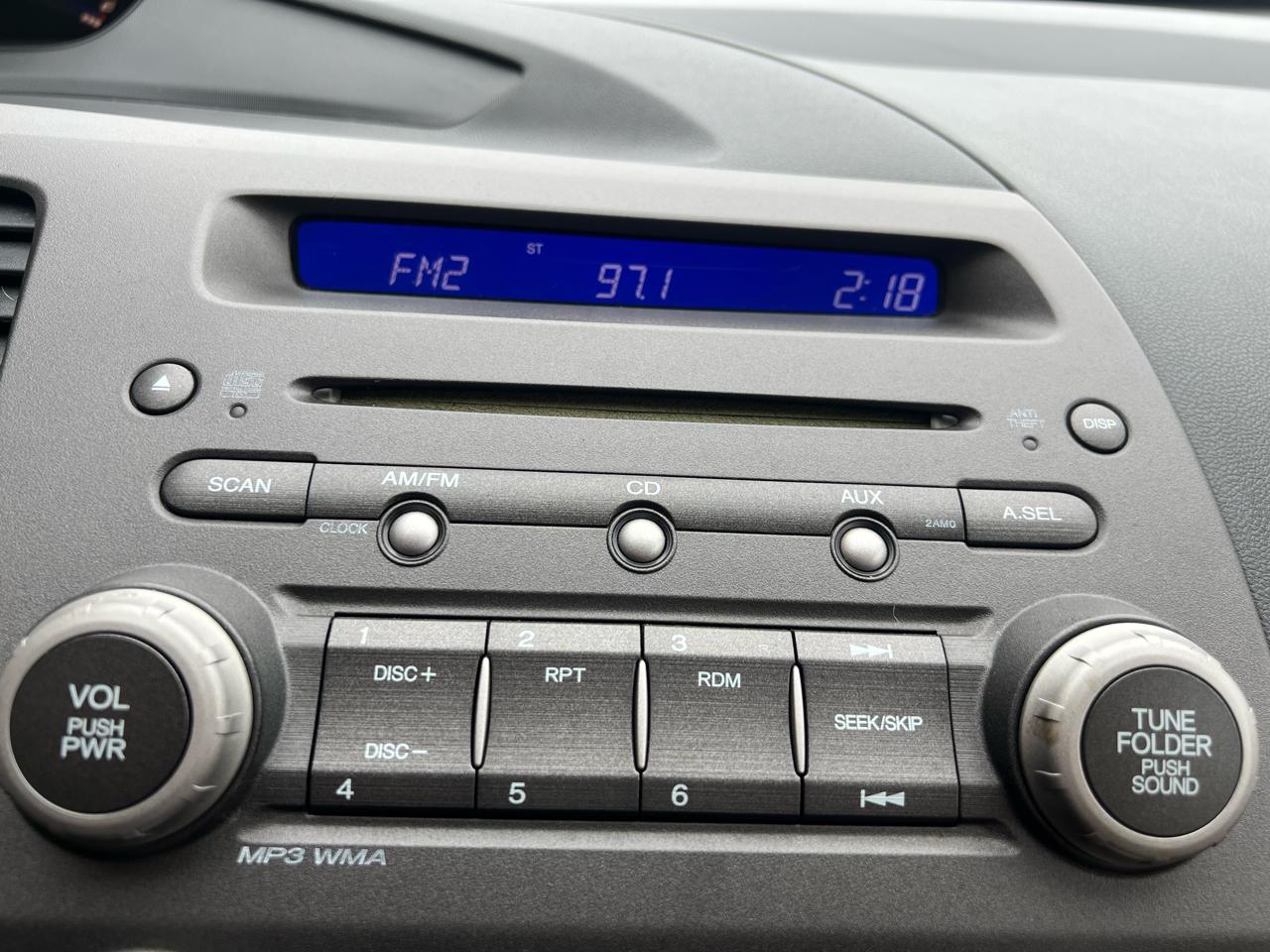 Honda Civic LX-S Sedan 5-Speed AT 2010