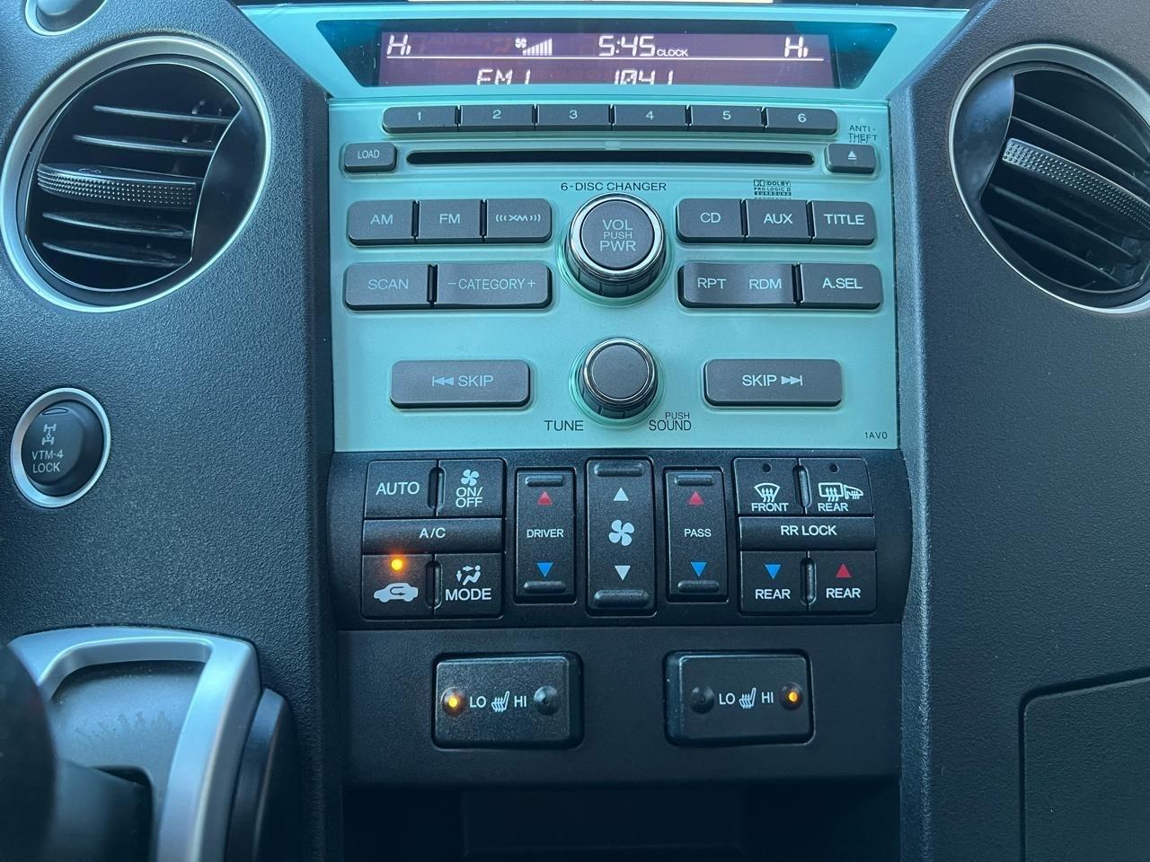 Honda Pilot Touring 4WD 2009