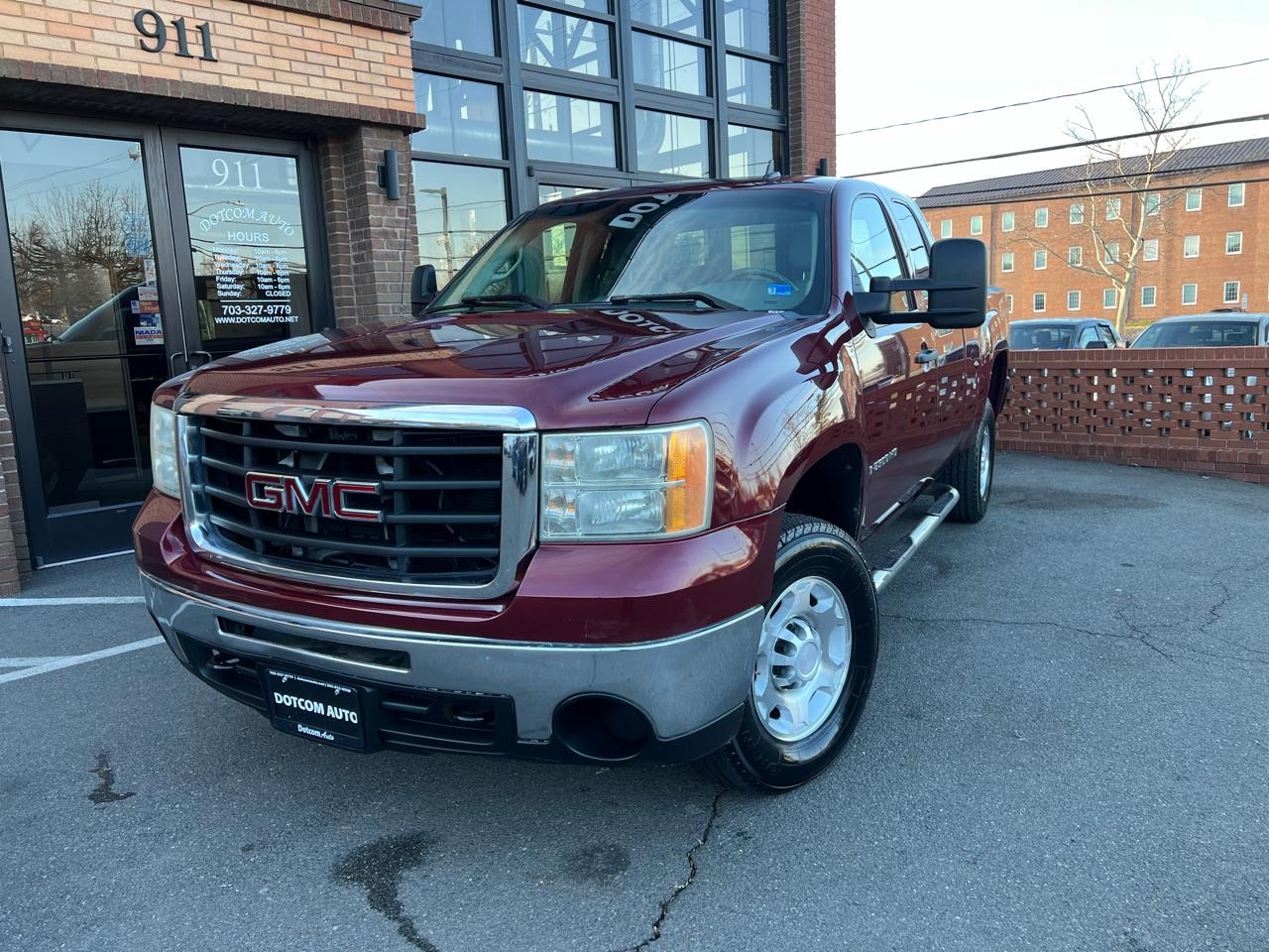 GMC Sierra 2500HD SLE Ext. Cab Long Box 4WD 2009