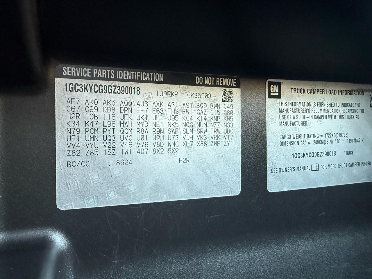 Chevrolet Silverado 3500HD Work Truck Long Box 4WD 2016