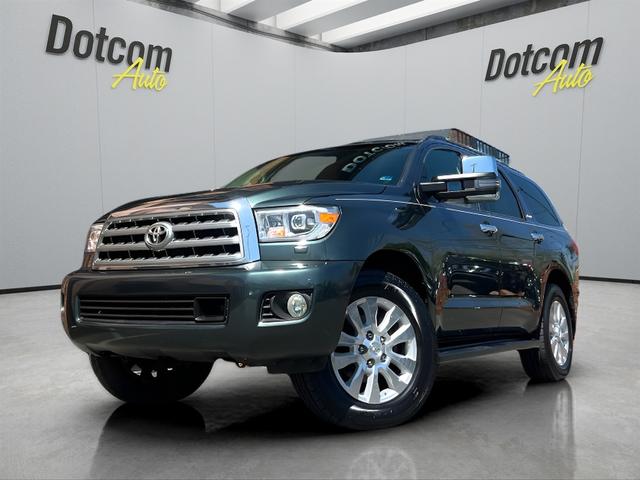 Green 2008 Toyota Sequoia Platinum 4WD SUV / Crossover Four-Wheel Drive Automatic