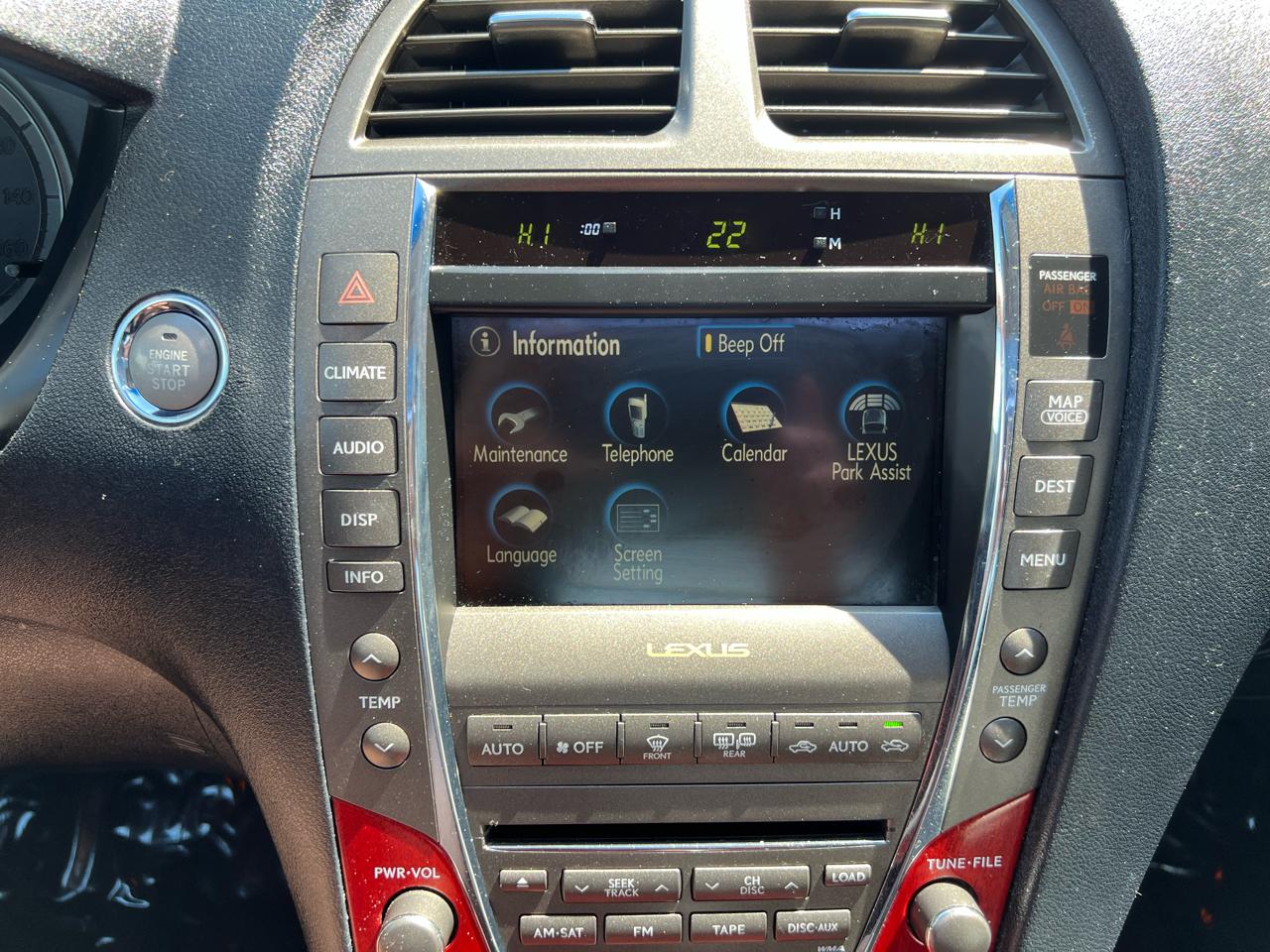 Lexus ES 350 Sedan 2008