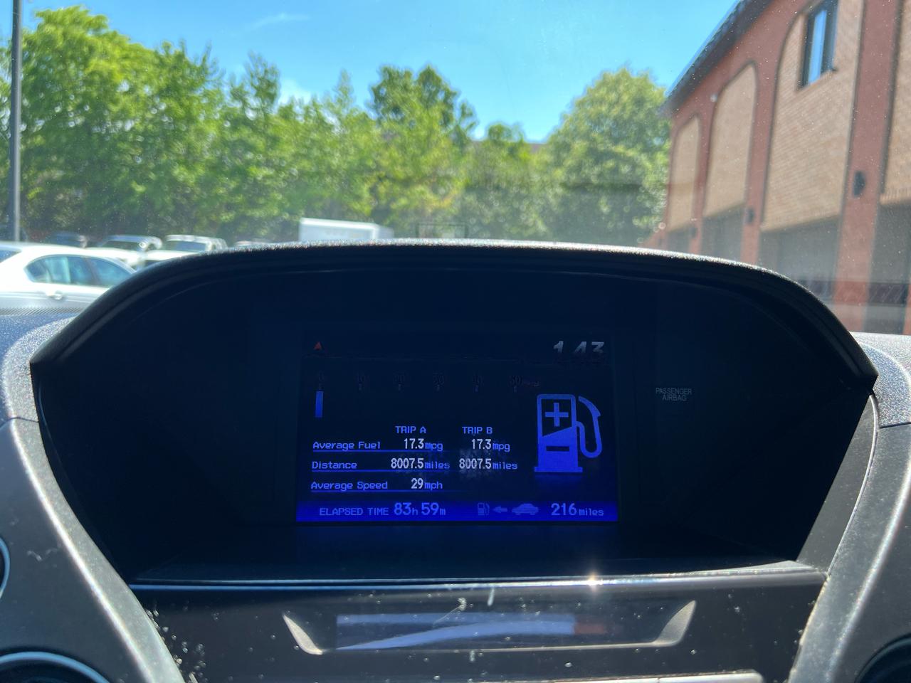 Honda Pilot EX-L 4WD 5-Spd AT 2014
