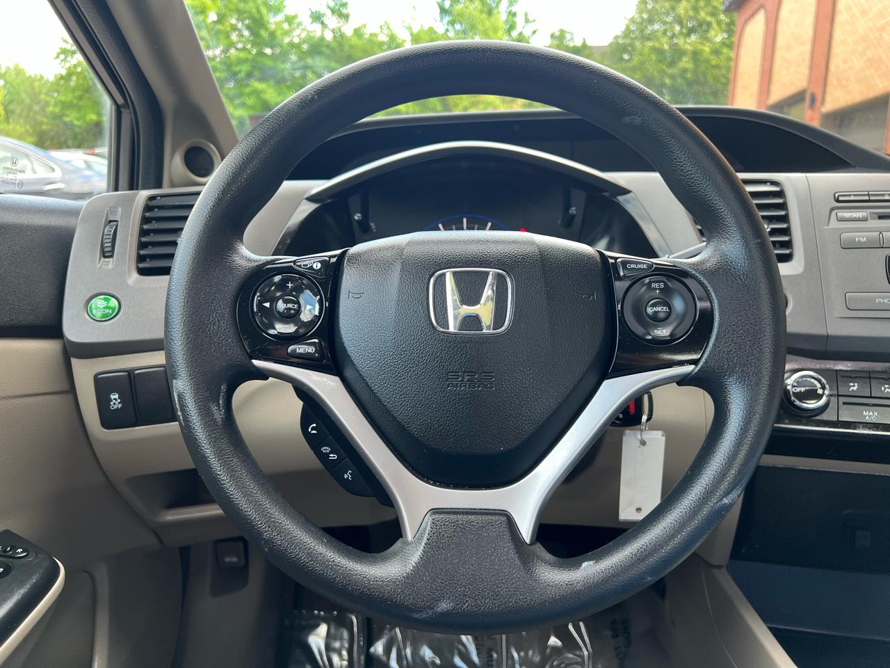 Honda Civic EX Sedan 5-Speed AT 2012