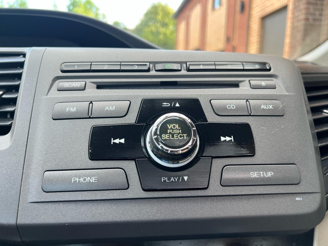 Honda Civic EX Sedan 5-Speed AT 2012