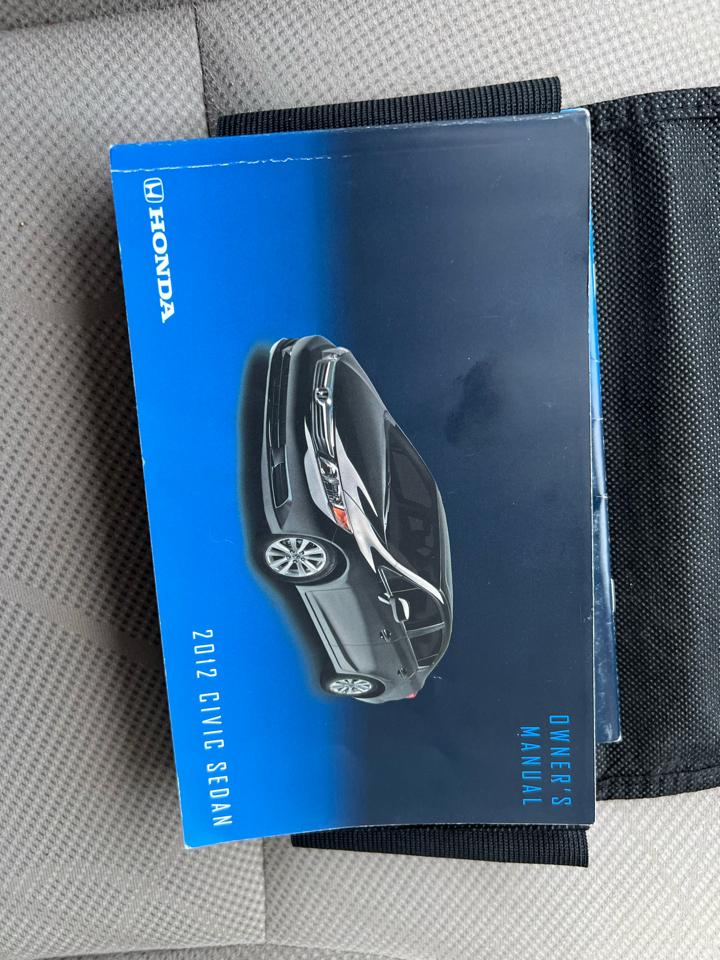 Honda Civic EX Sedan 5-Speed AT 2012