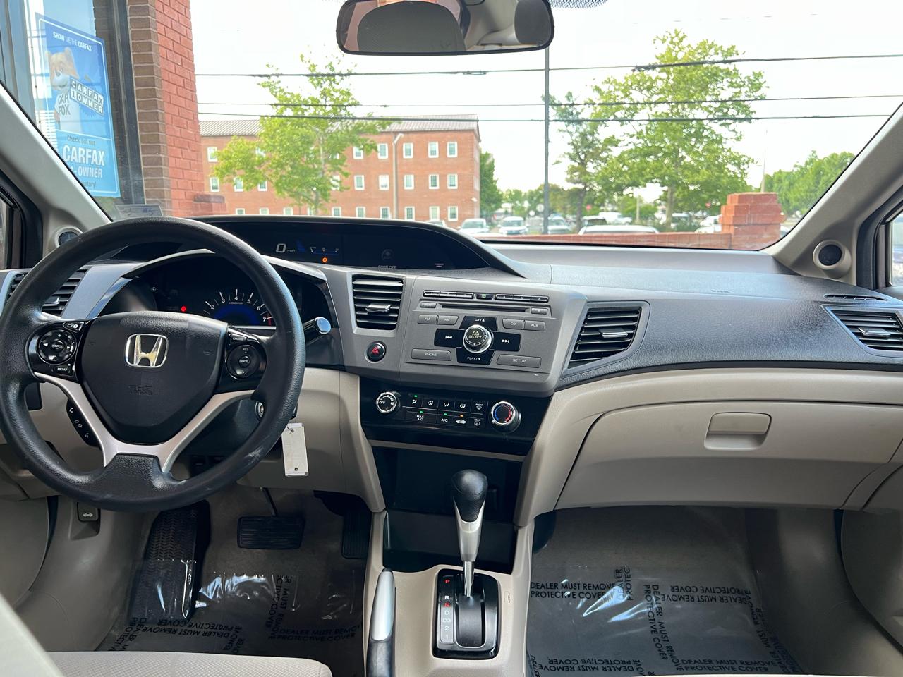 Honda Civic EX Sedan 5-Speed AT 2012