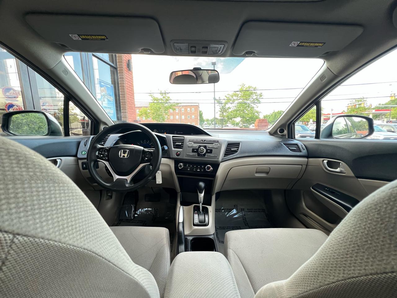 Honda Civic EX Sedan 5-Speed AT 2012