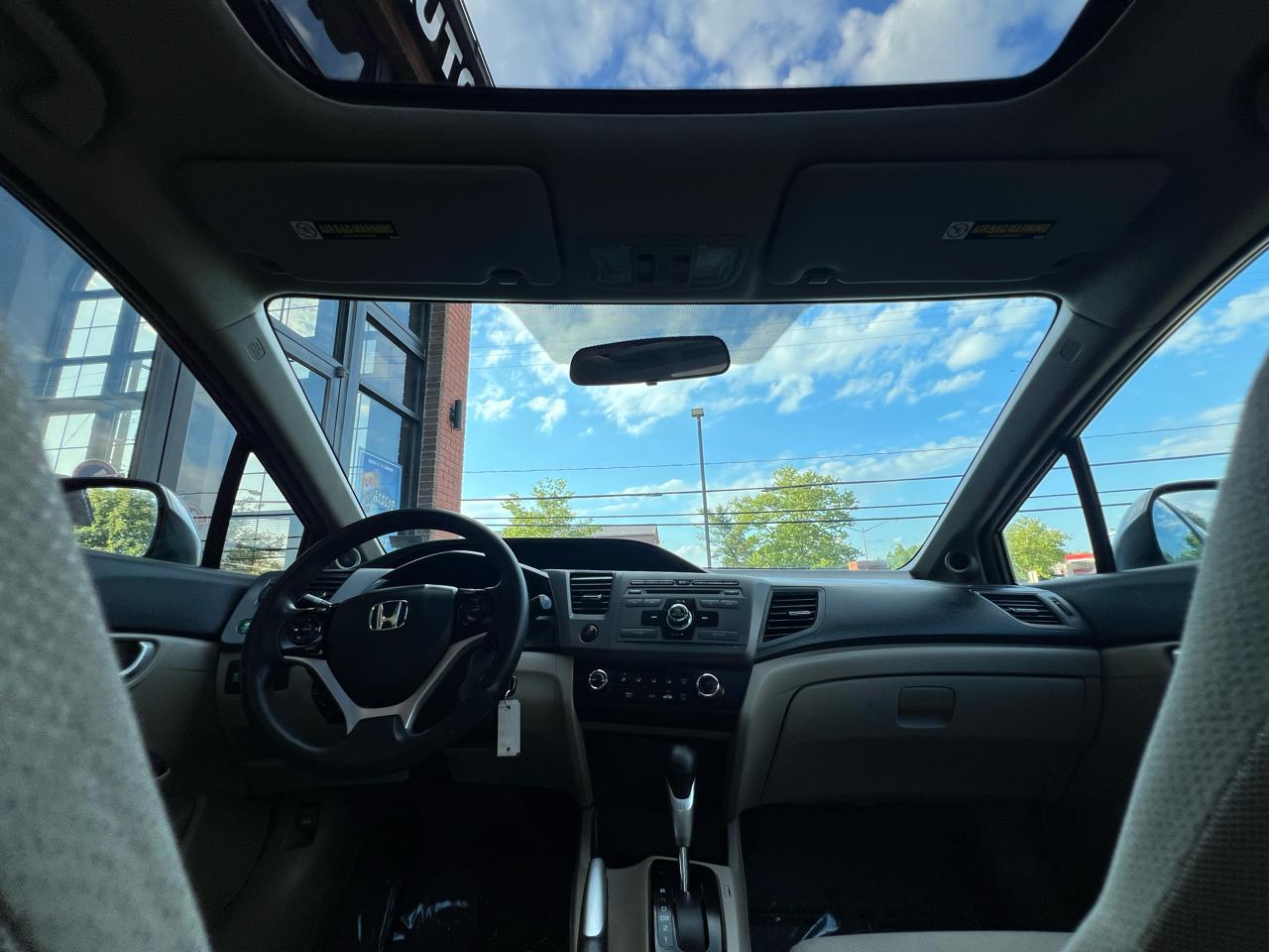 Honda Civic EX Sedan 5-Speed AT 2012
