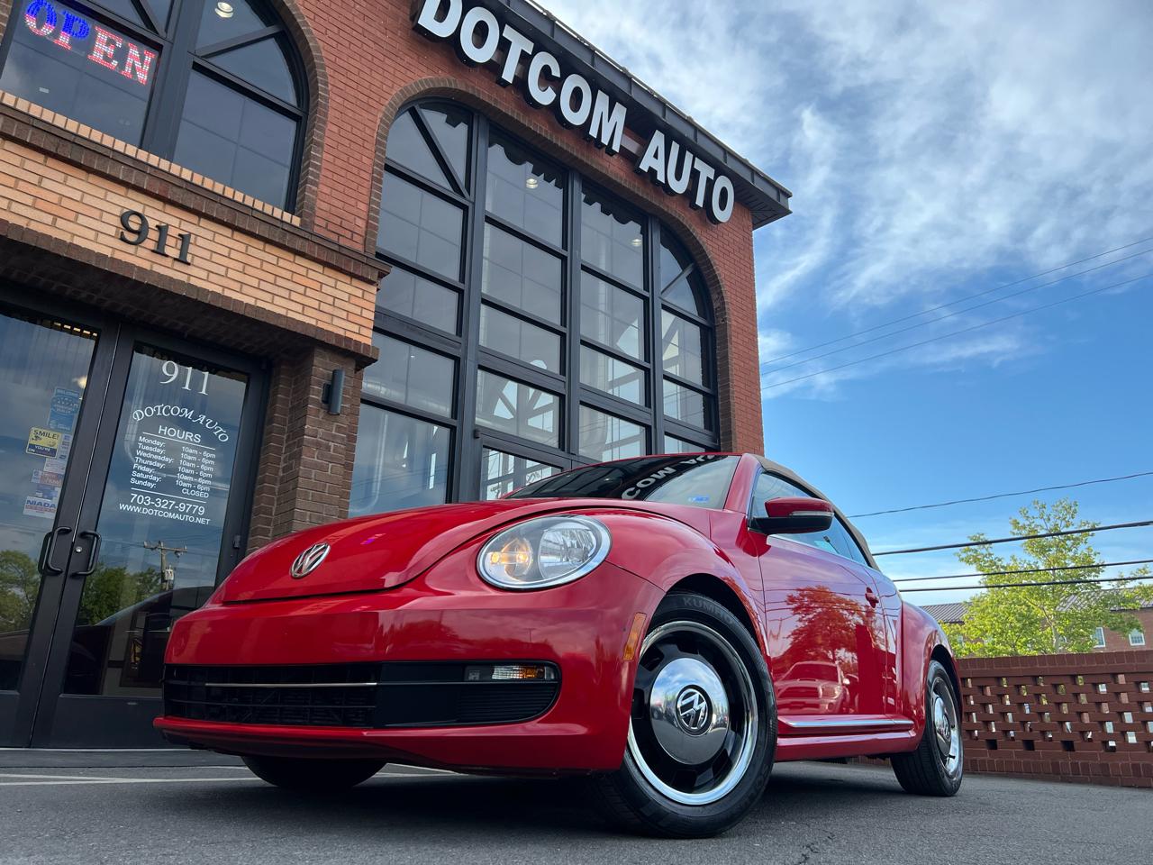 Volkswagen Beetle 2.5L Convertible 2013