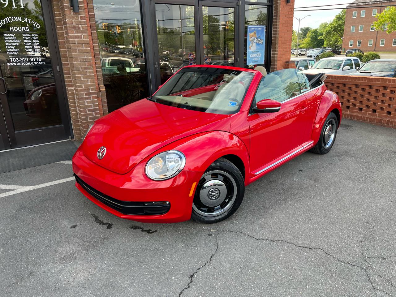 Volkswagen Beetle 2.5L Convertible 2013