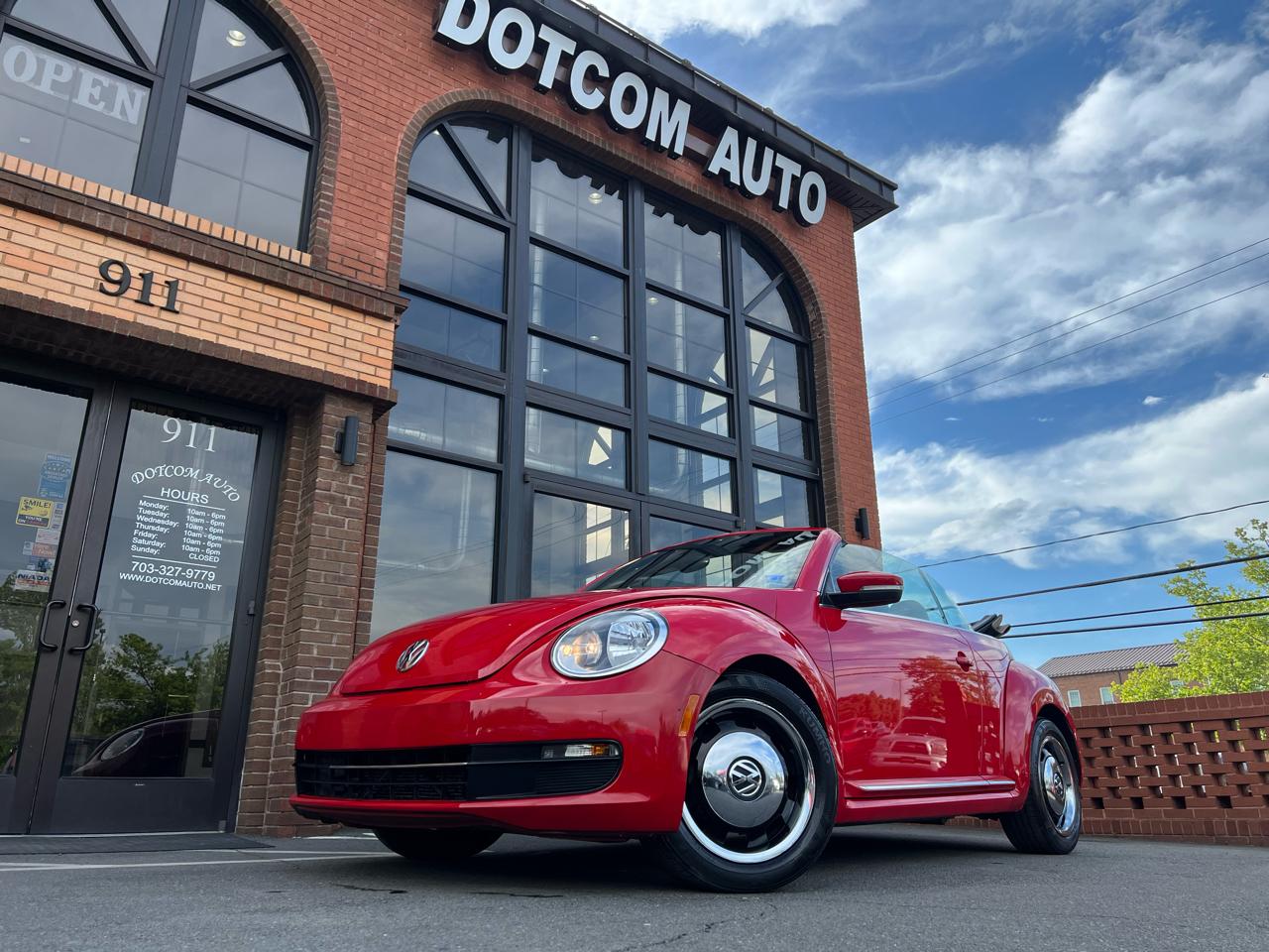 Volkswagen Beetle 2.5L Convertible 2013