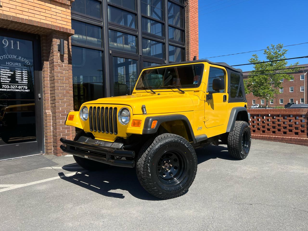 Jeep Wrangler X 2003