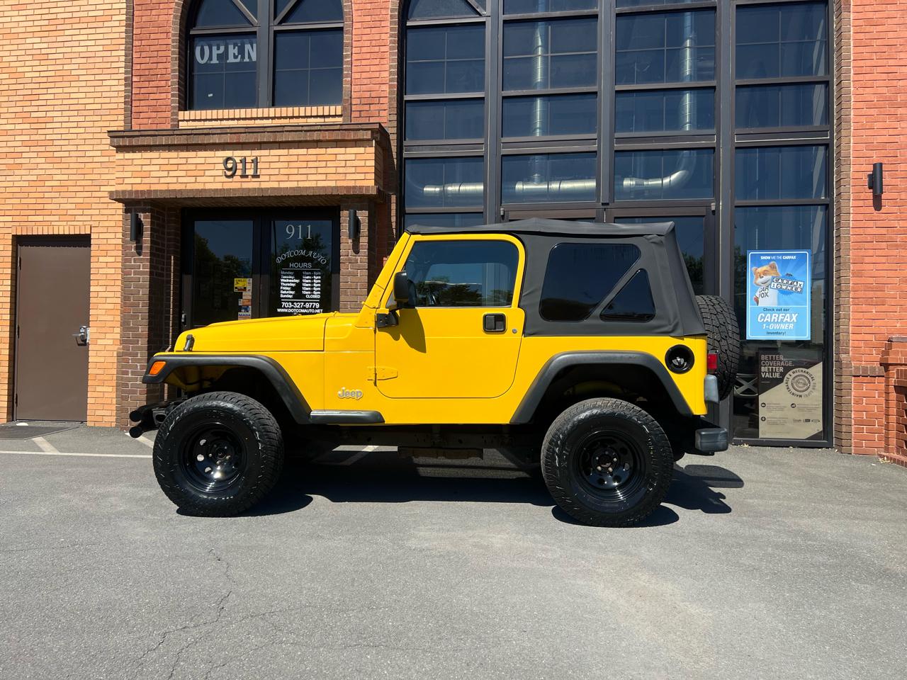 Jeep Wrangler X 2003
