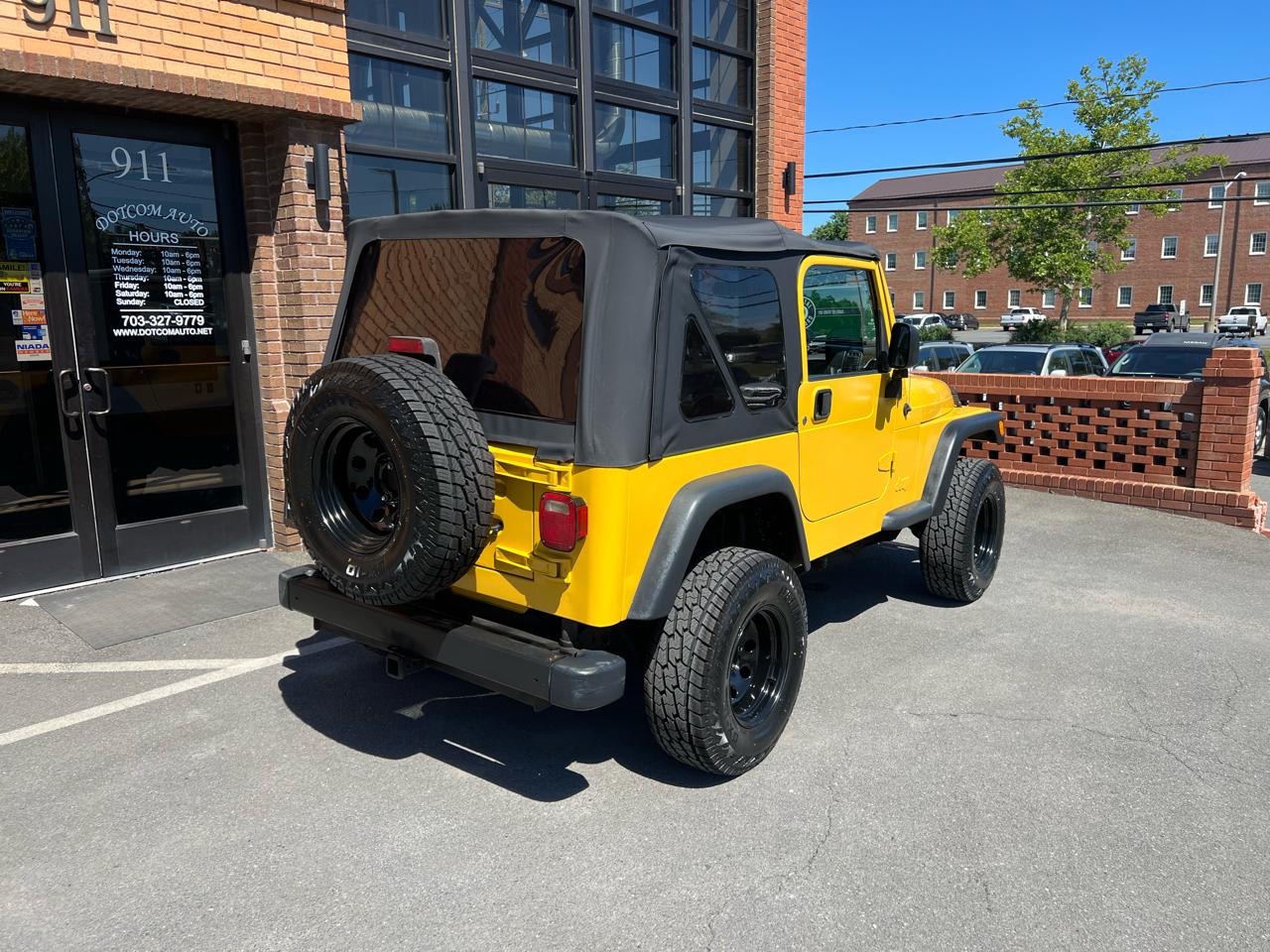 Jeep Wrangler X 2003
