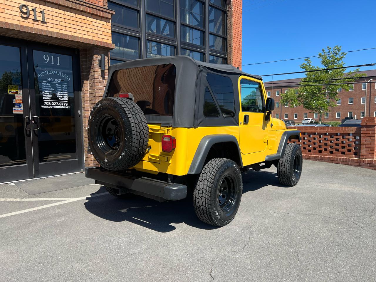 Jeep Wrangler X 2003