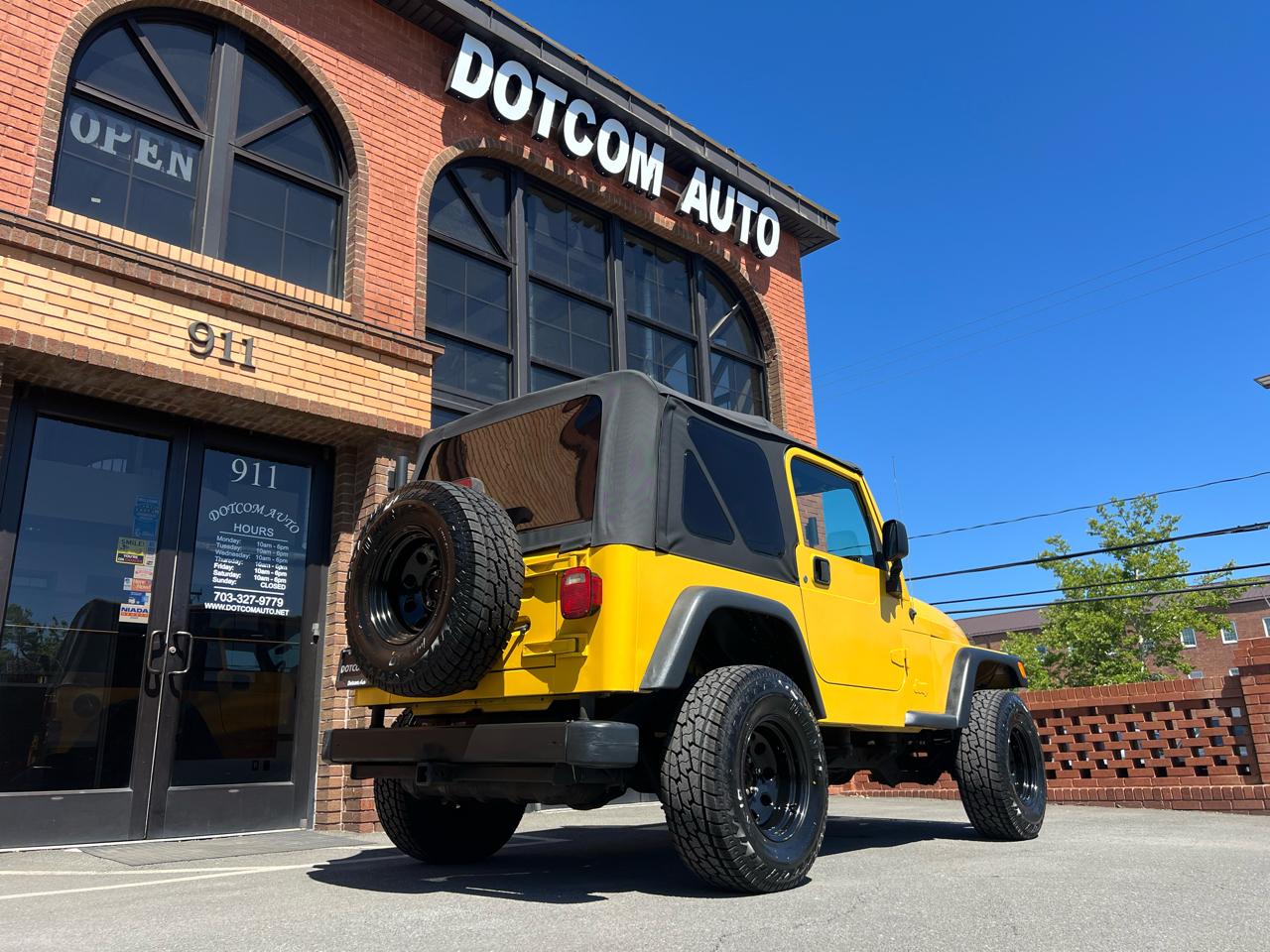 Jeep Wrangler X 2003