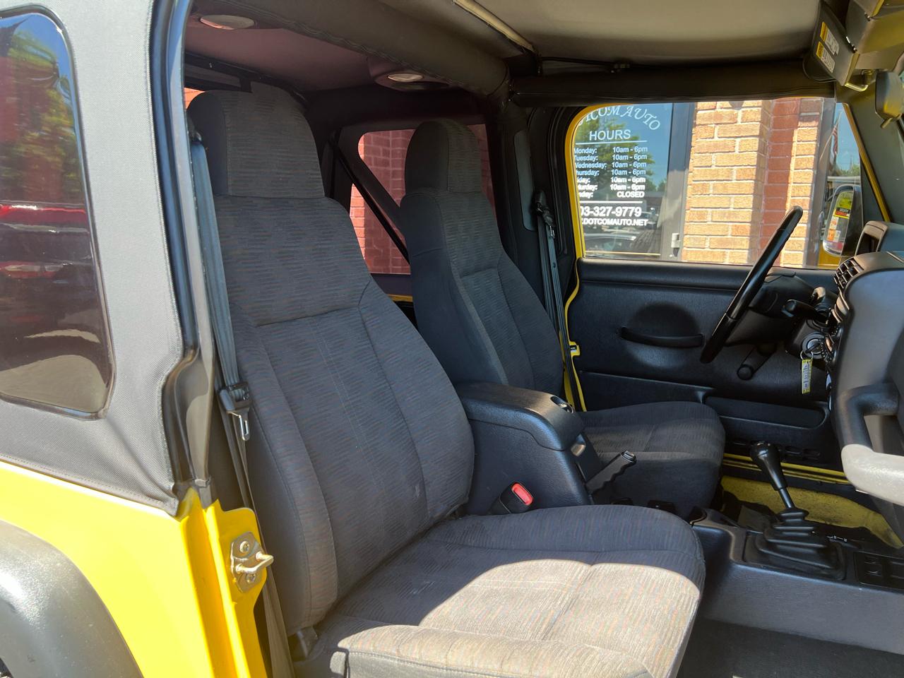Jeep Wrangler X 2003