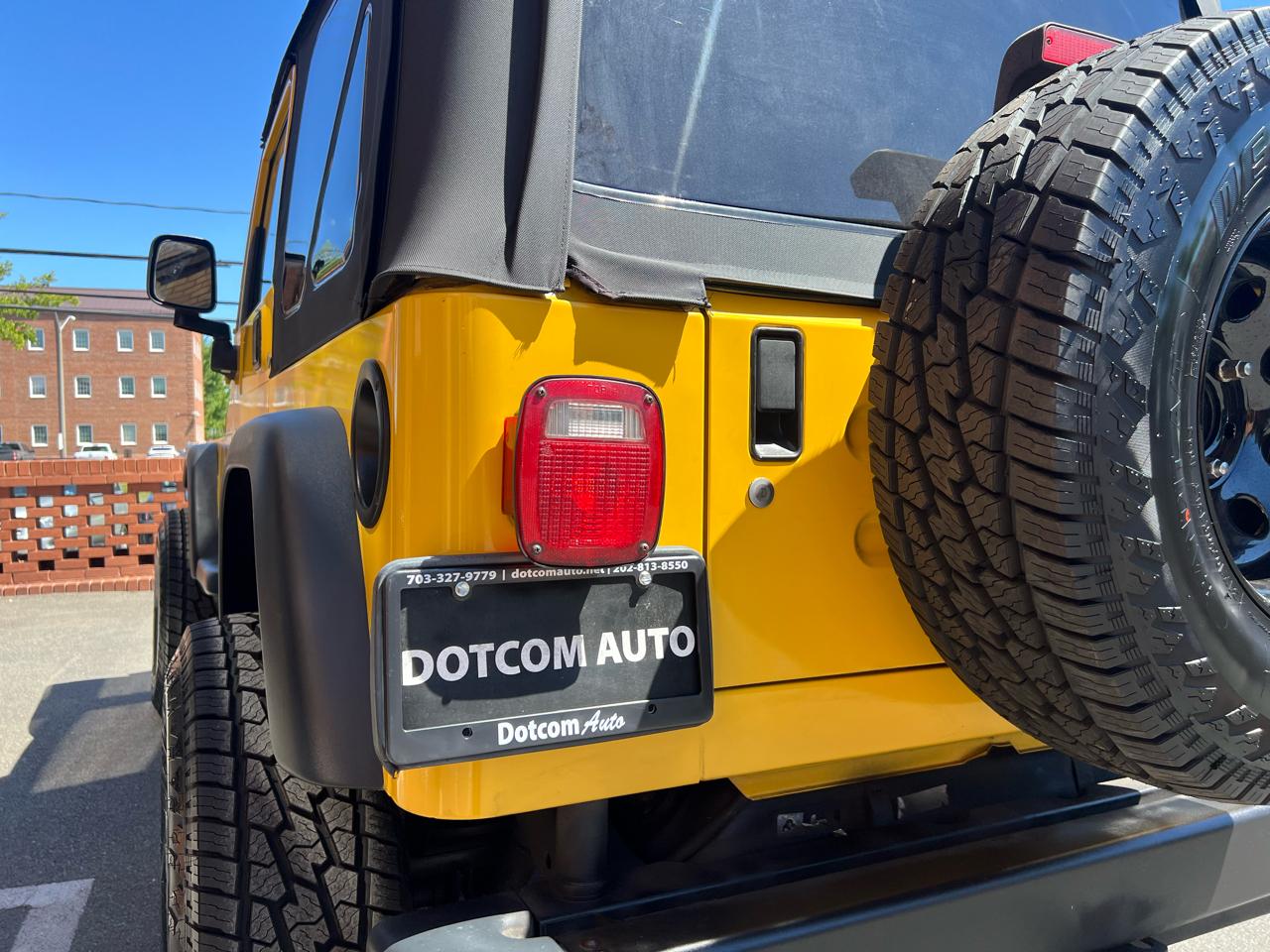 Jeep Wrangler X 2003