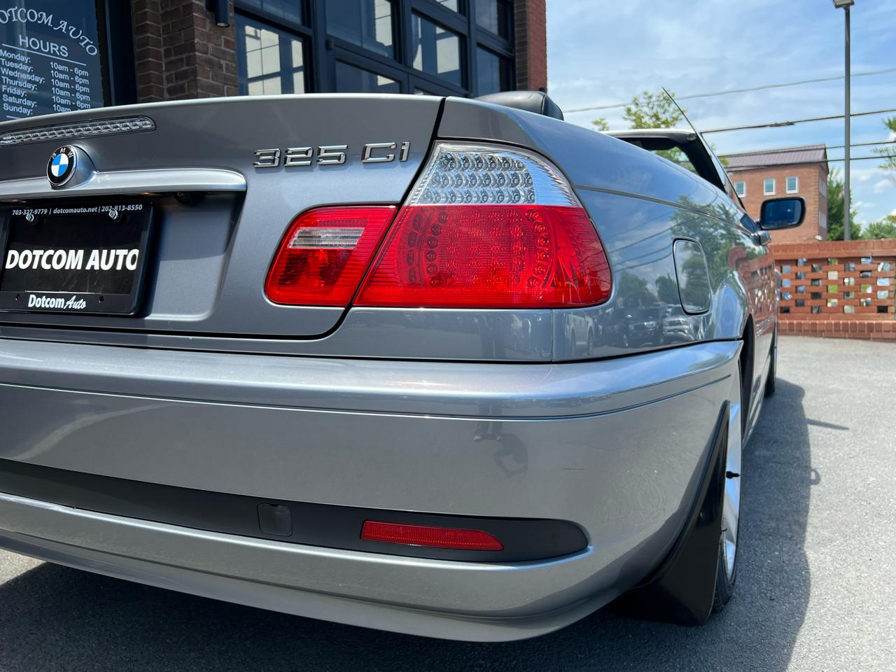 BMW 3-Series 325Ci convertible 2004