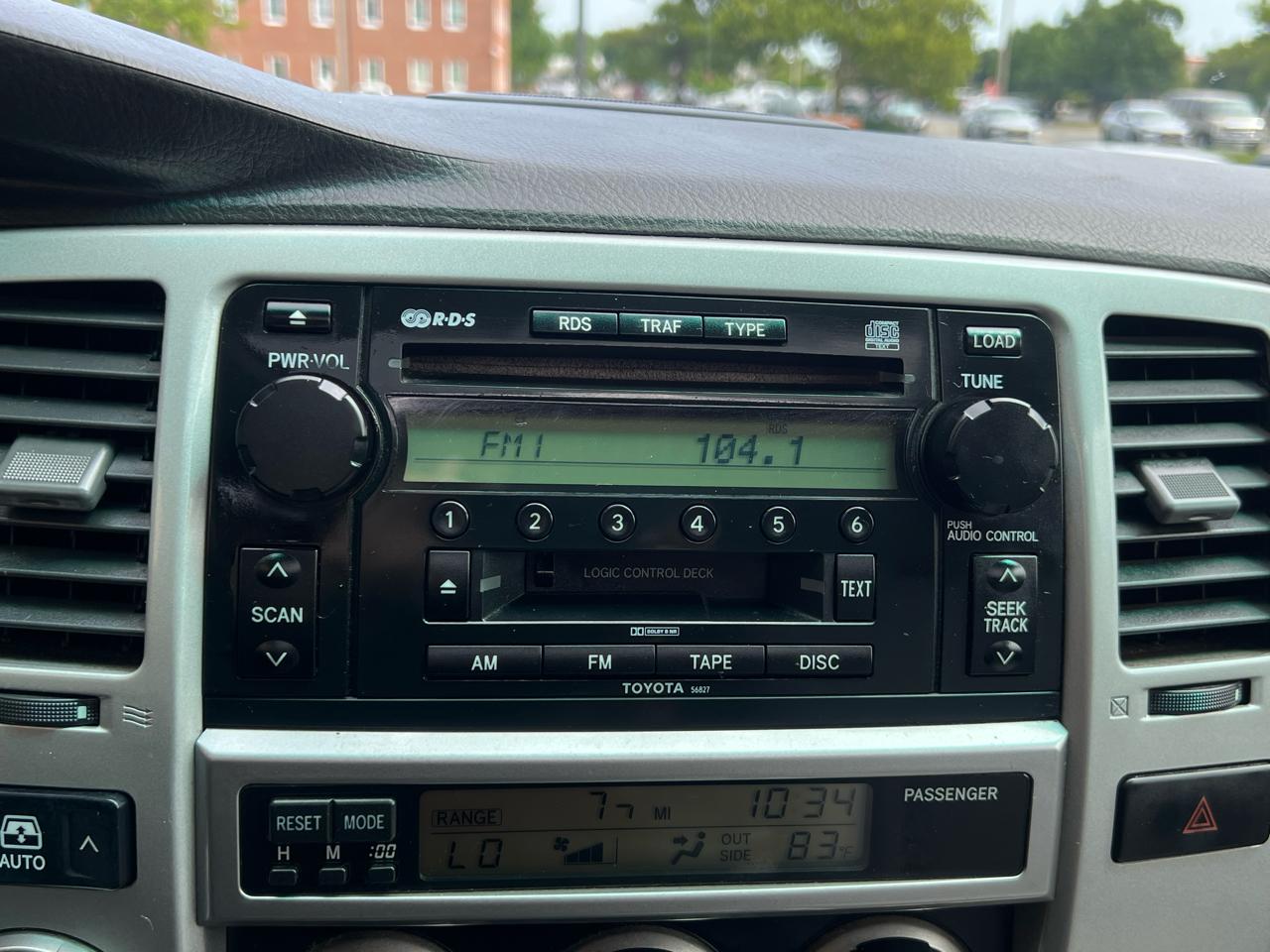 Toyota 4Runner SR5 4WD 2003