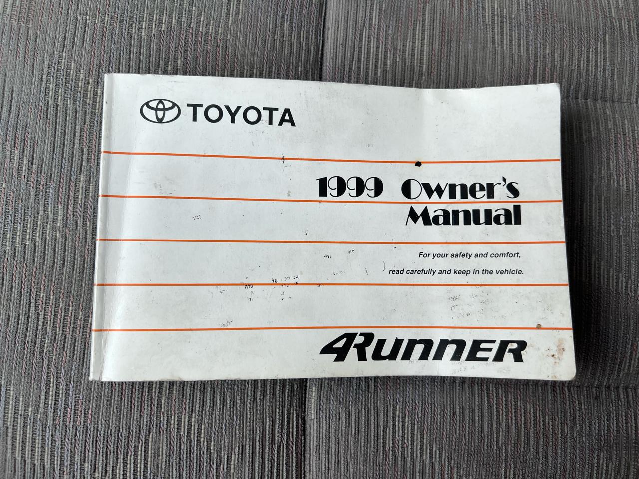 Toyota 4Runner SR5 4WD 1999