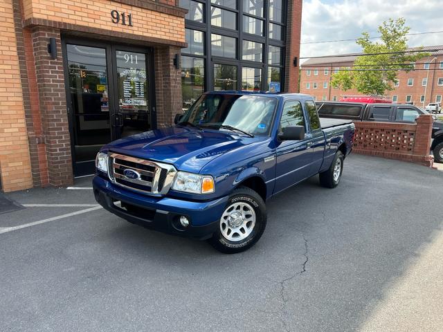 Blue 2010 Ford Ranger Pickup Truck Automatic