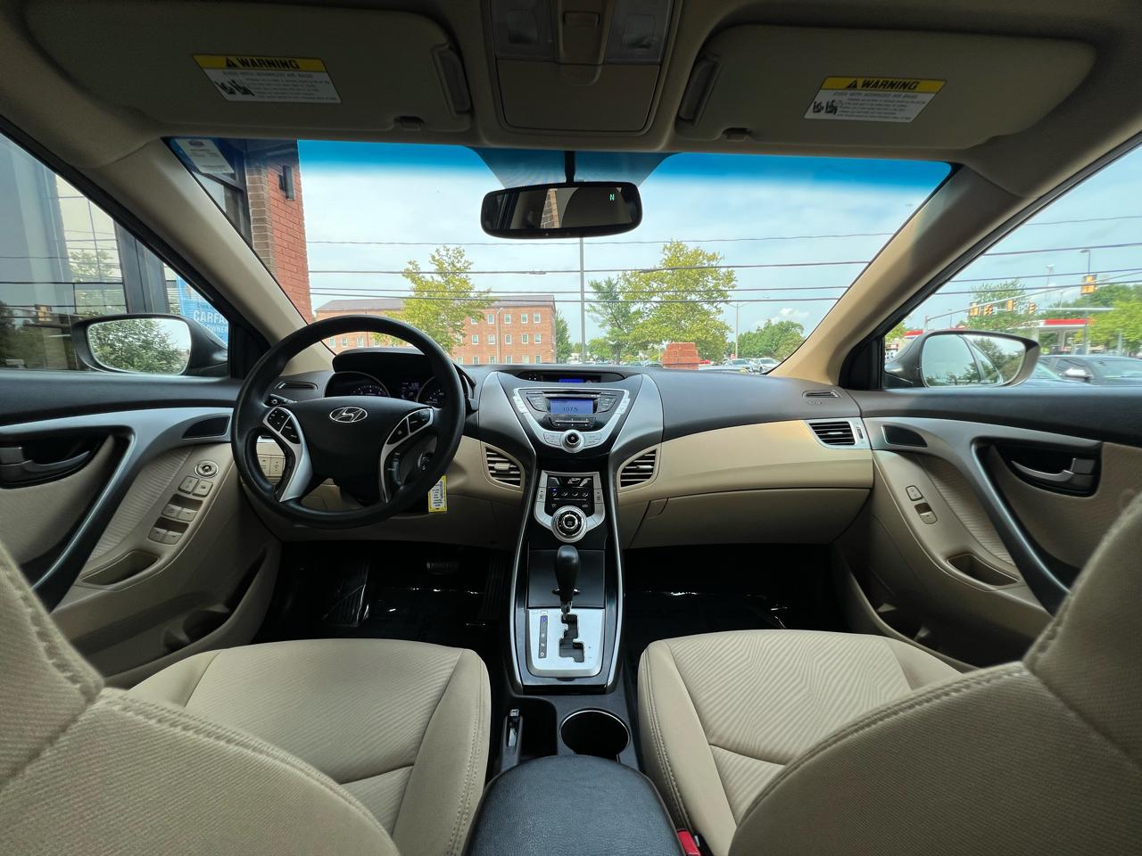 Hyundai Elantra 4dr Sdn GLS Auto 2012