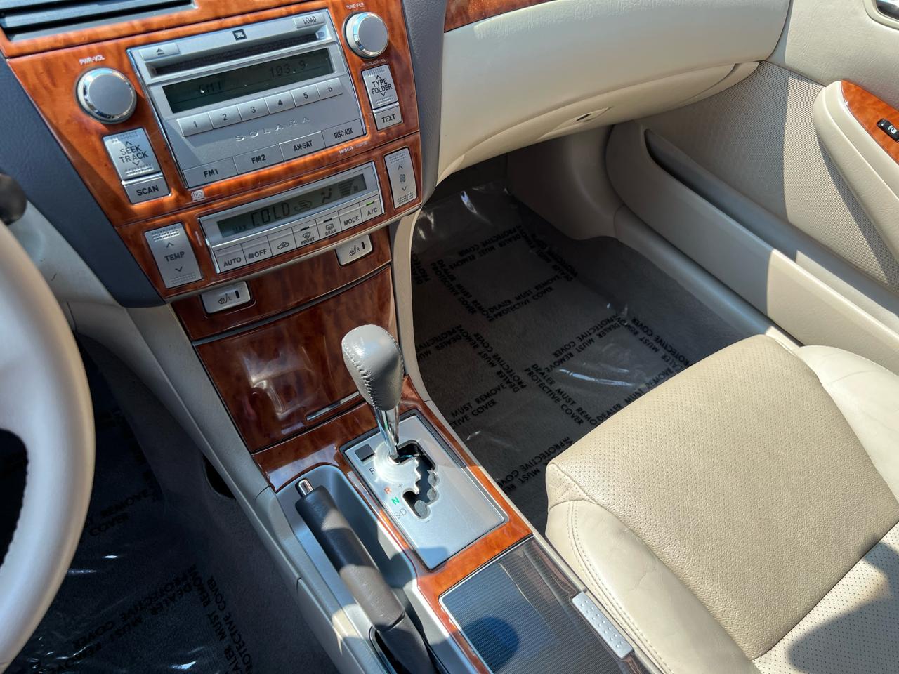 Toyota Camry Solara SE Convertible 2007