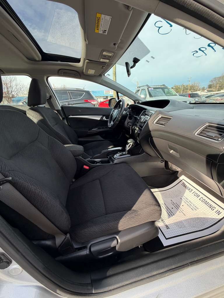 Honda Civic EX Sedan 5-Speed AT 2013