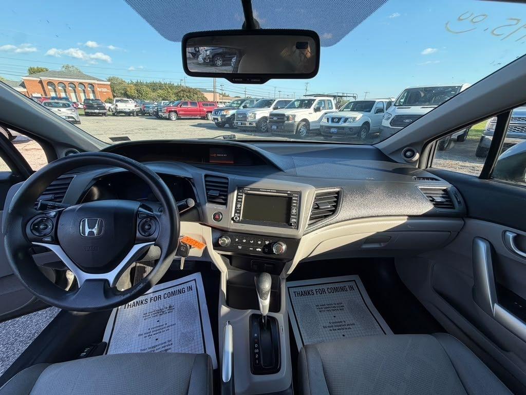 Honda Civic EX Coupe 5-Speed AT 2012