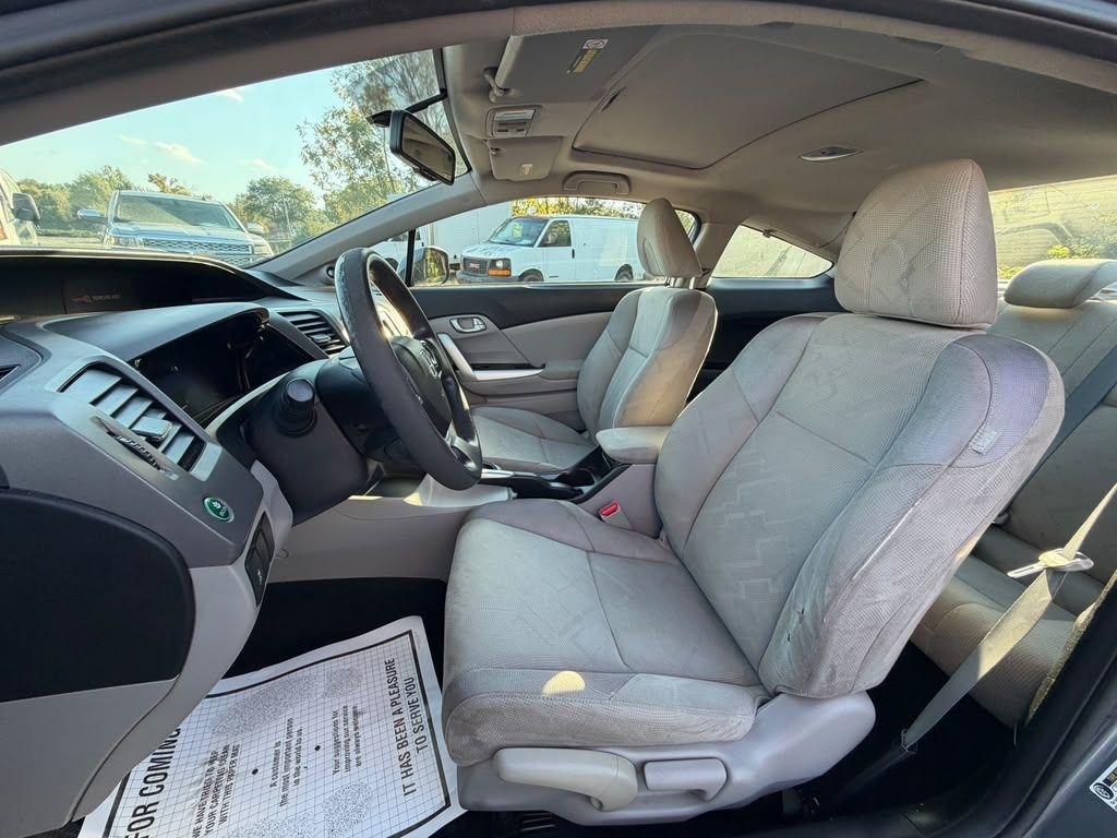 Honda Civic EX Coupe 5-Speed AT 2012