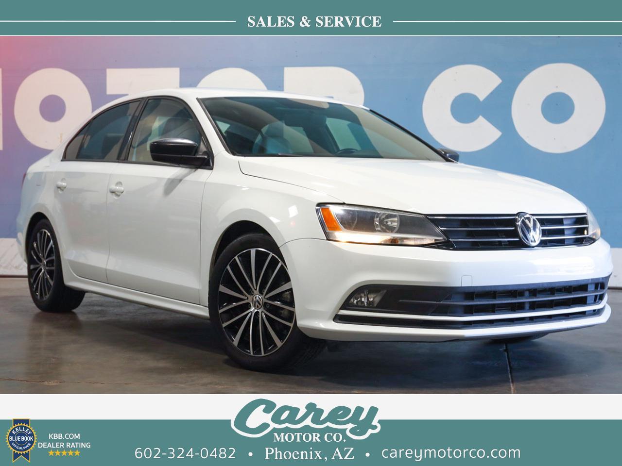 2016 Volkswagen Jetta SE 6A