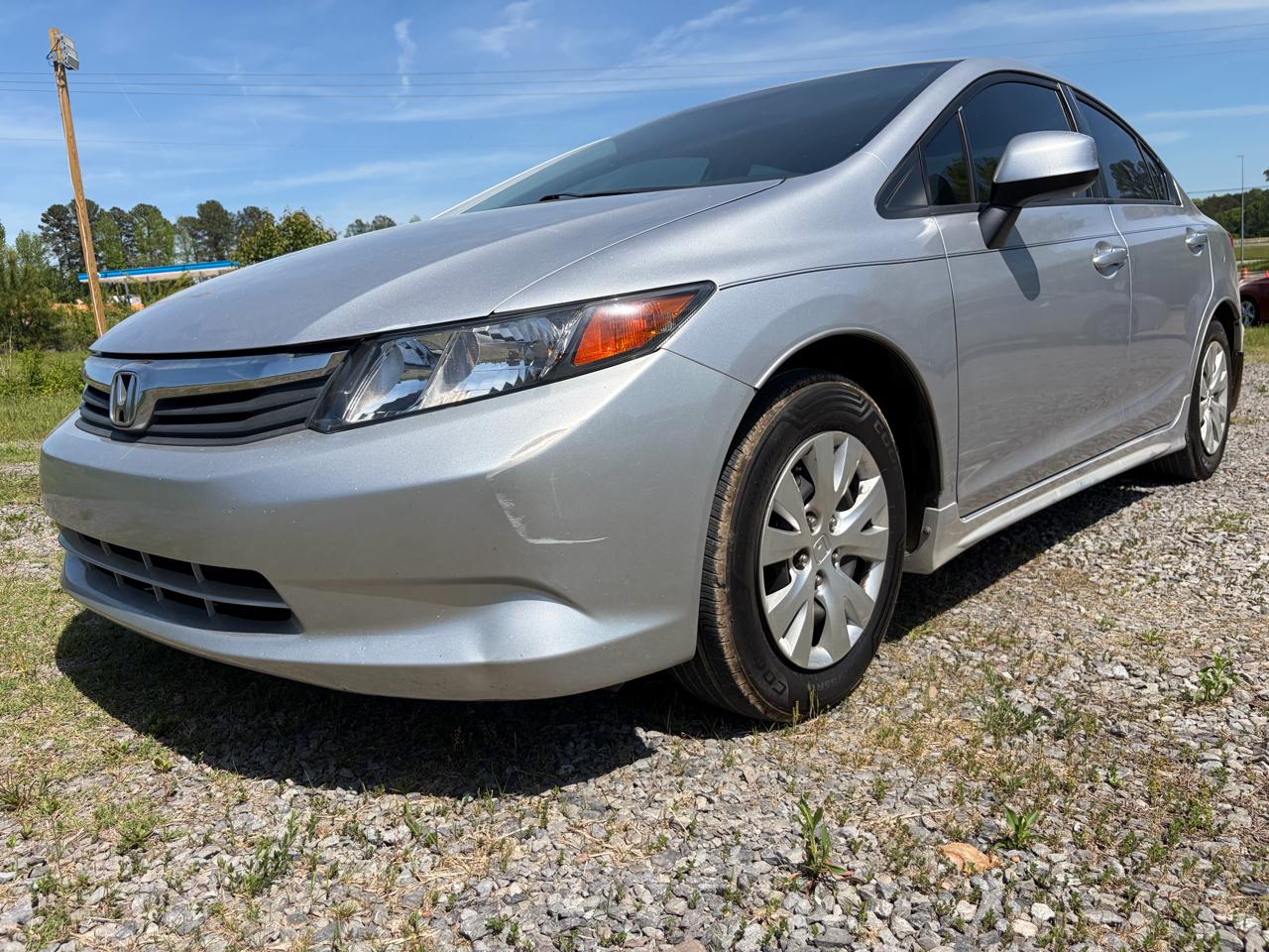 Honda Civic LX Sedan 5-Speed AT 2012