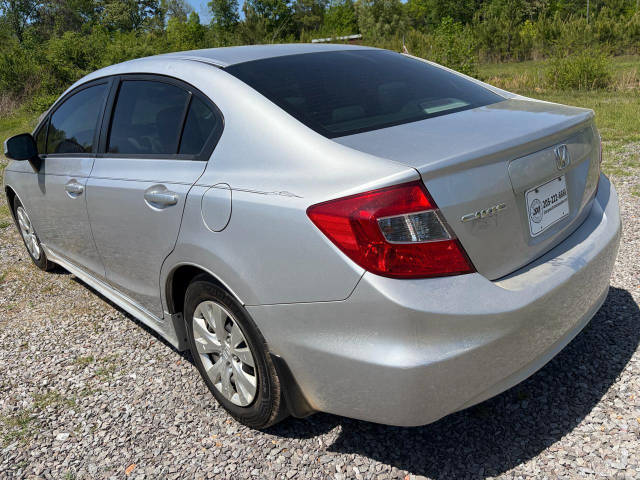Honda Civic LX Sedan 5-Speed AT 2012
