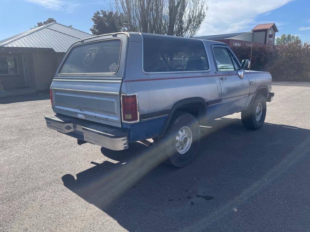 Dodge Ram Charger 150 4WD 1991