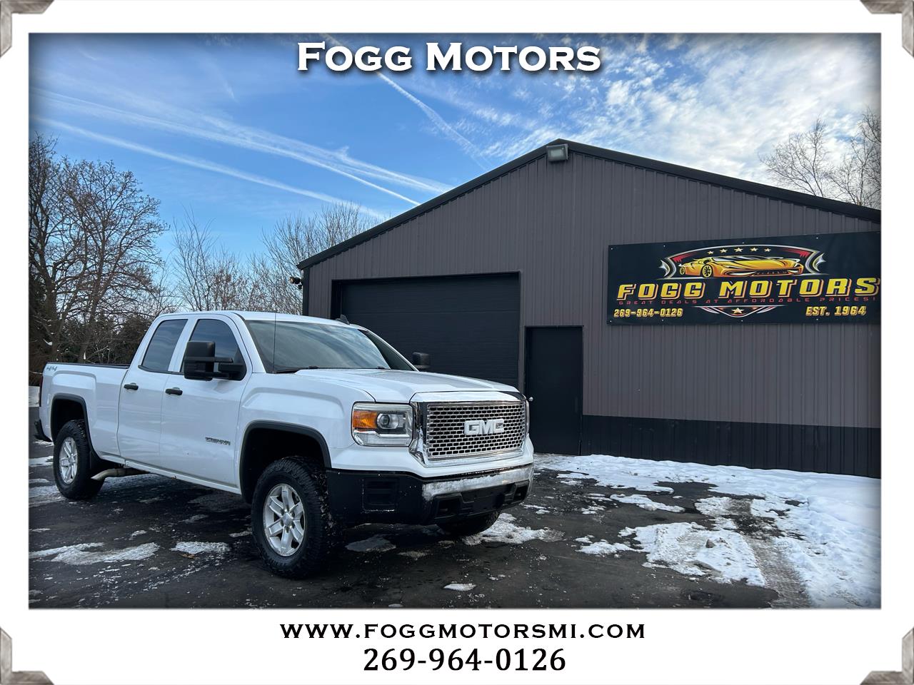 2015 GMC Sierra 1500 Base Double Cab 4WD